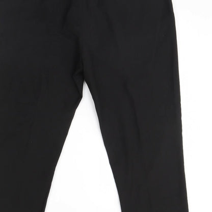Jacamo Mens Black   Dress Pants Trousers Size 36 L27 in