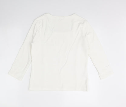 cc Womens Ivory   Basic Blouse Size S