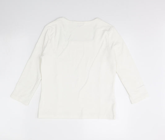 cc Womens Ivory   Basic Blouse Size S