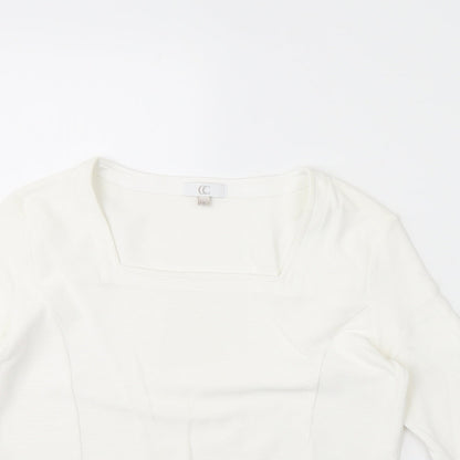 cc Womens Ivory   Basic Blouse Size S