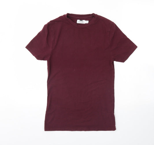 Topman Mens Purple    T-Shirt Size XS
