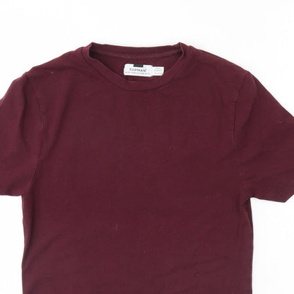 Topman Mens Purple    T-Shirt Size XS