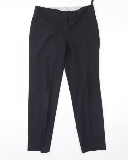 Preworn Womens Blue   Dress Pants Trousers Size 12 L30 in