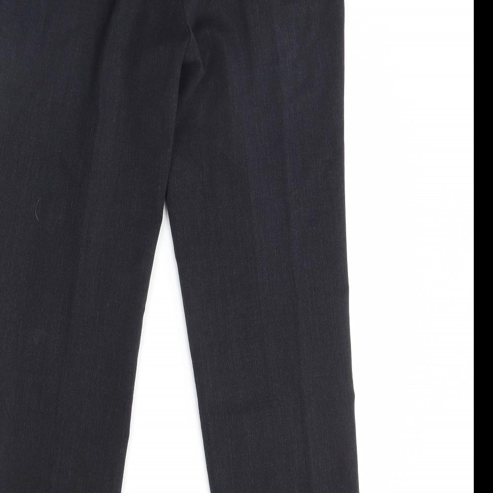 Preworn Womens Blue   Dress Pants Trousers Size 12 L30 in