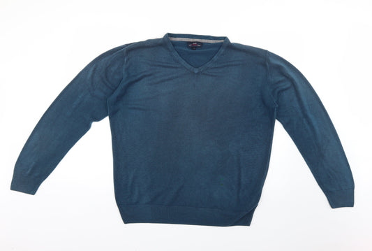 Easy Mens Blue   Pullover Jumper Size L