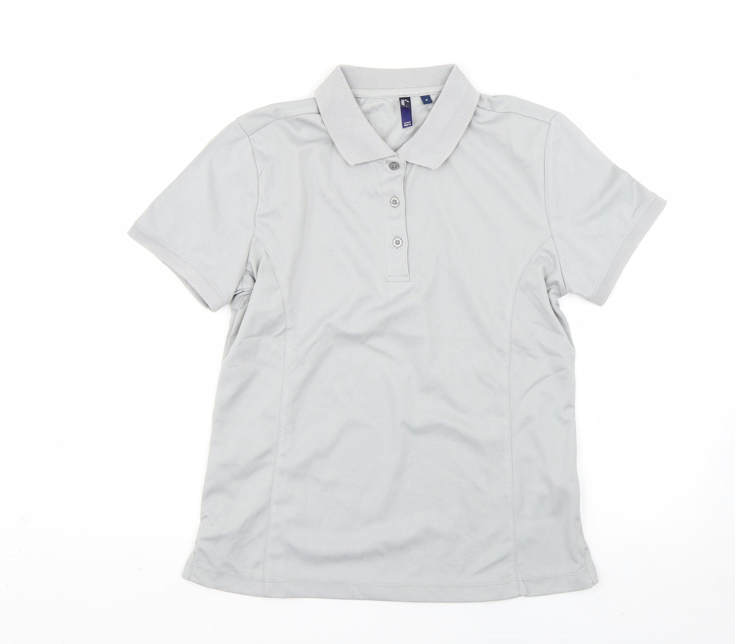 Premier Mens Grey    Polo Size M