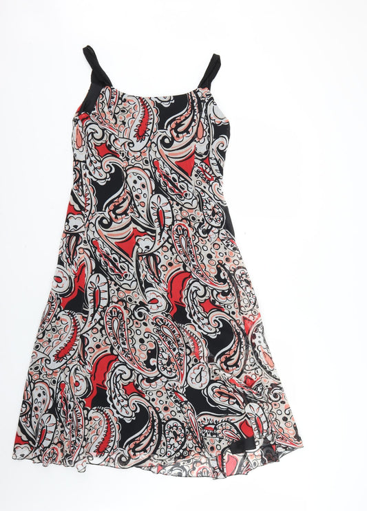 Gerry Weber Womens Multicoloured Geometric  Fit & Flare  Size 10