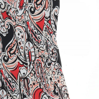 Gerry Weber Womens Multicoloured Geometric  Fit & Flare  Size 10