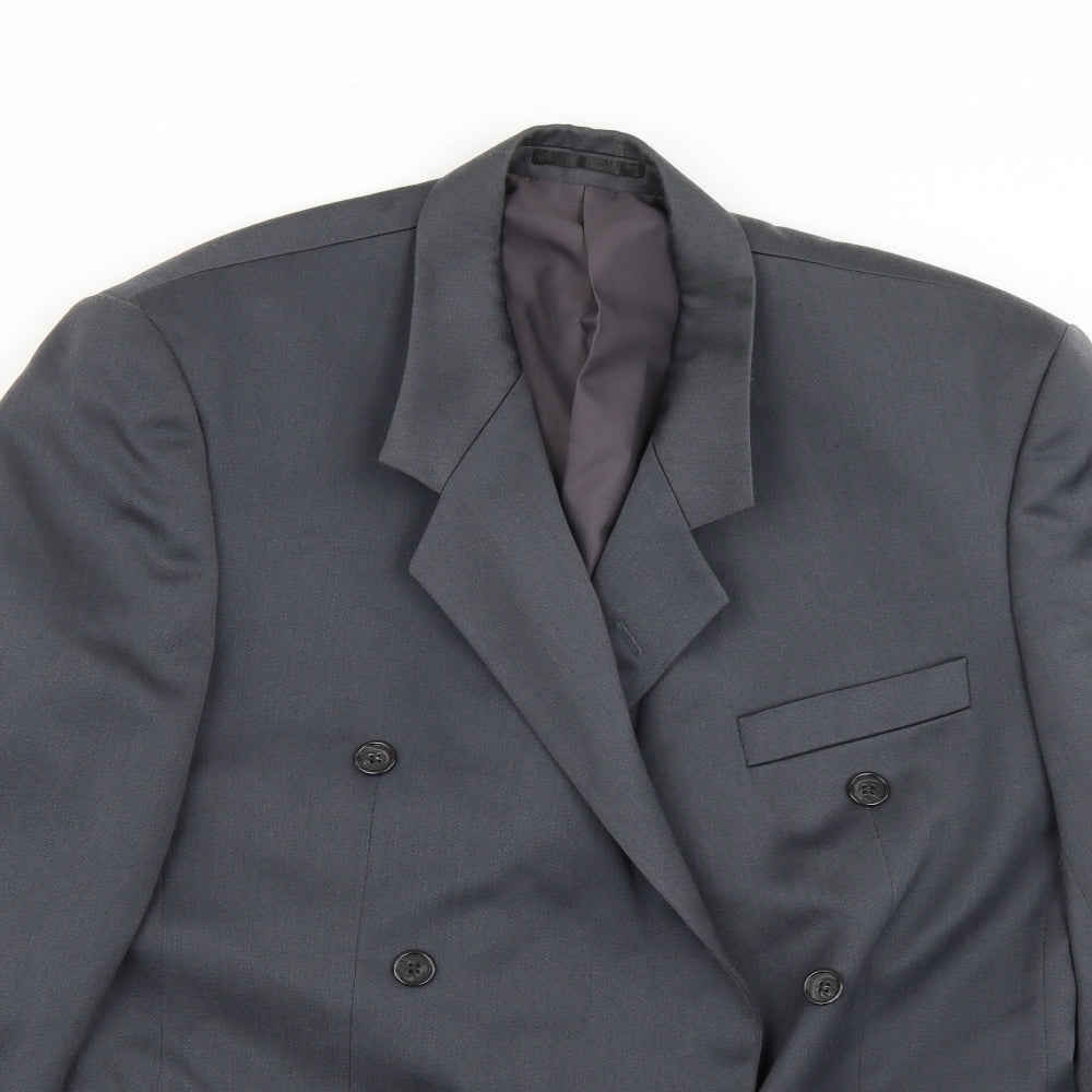 Mens UK Size 38 wilson Regular Grey Suit Jacket