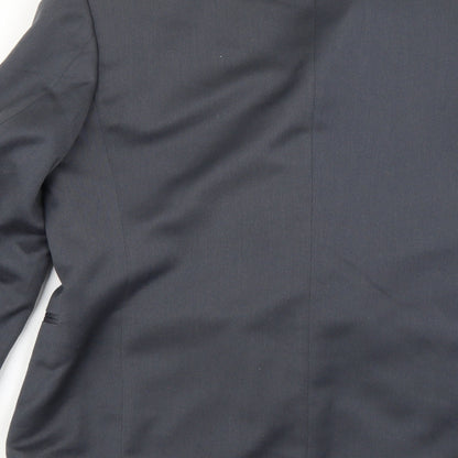 Mens UK Size 38 wilson Regular Grey Suit Jacket