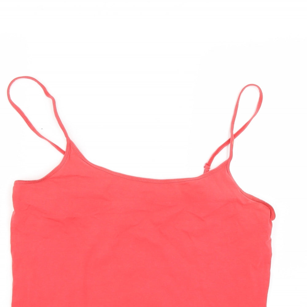 Papaya Womens Orange   Basic Tank Size 18