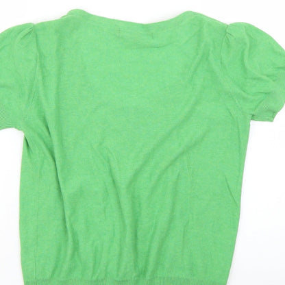 Julien McDonald Womens Green   Cardigan Jumper Size 14