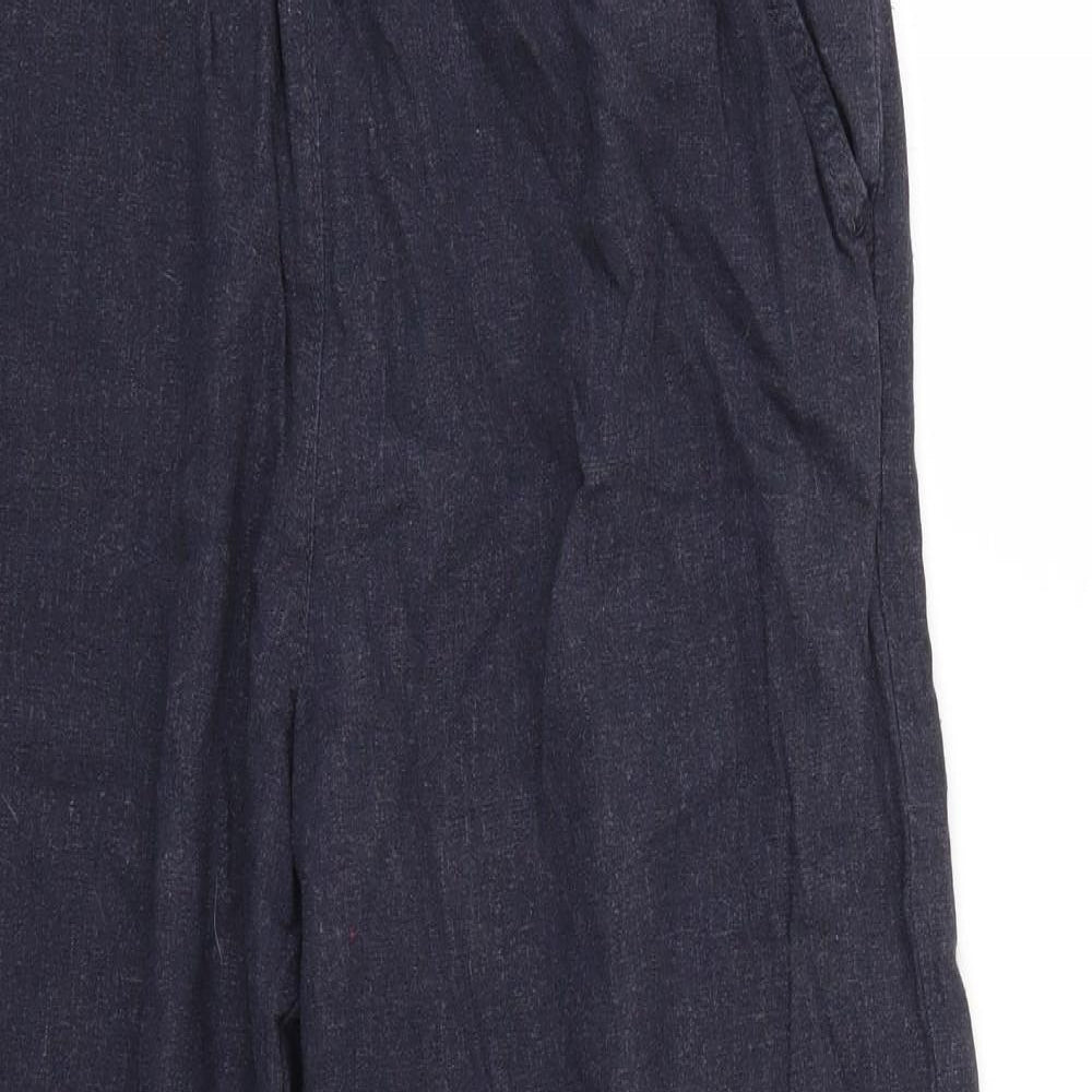 Womens UK Size 14 Very Regular Fit  Blue Trousers