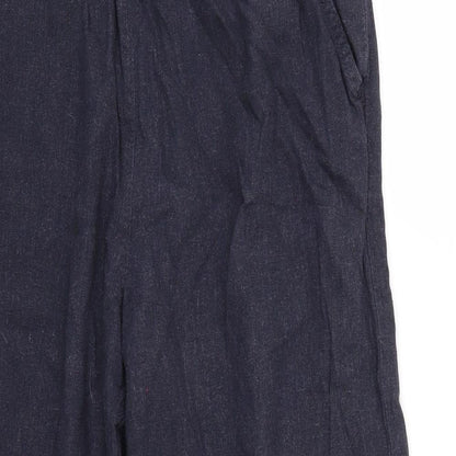 Womens UK Size 14 Very Regular Fit  Blue Trousers