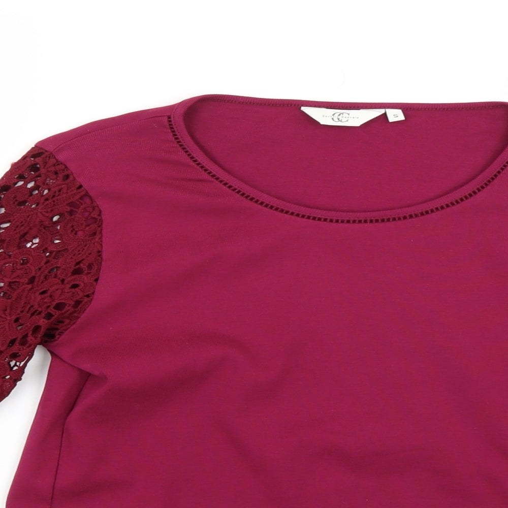country classics Womens Red   Basic Blouse Size S