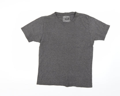 UrbanSpirit Womens Grey   Basic T-Shirt Size L