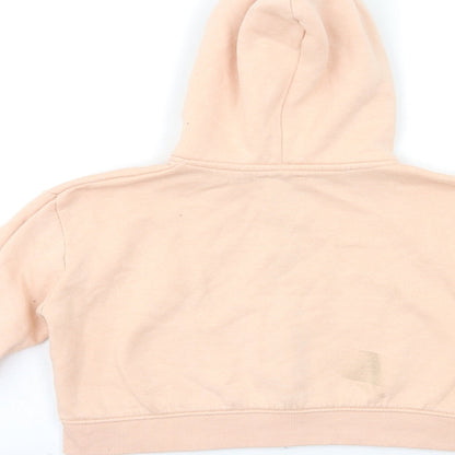 PRETTYLITTLETHING Womens Pink   Full Zip Hoodie Size M