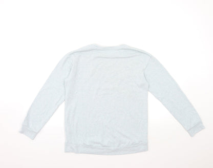 George Girls Blue  Knit Pullover Jumper Size 13 Years