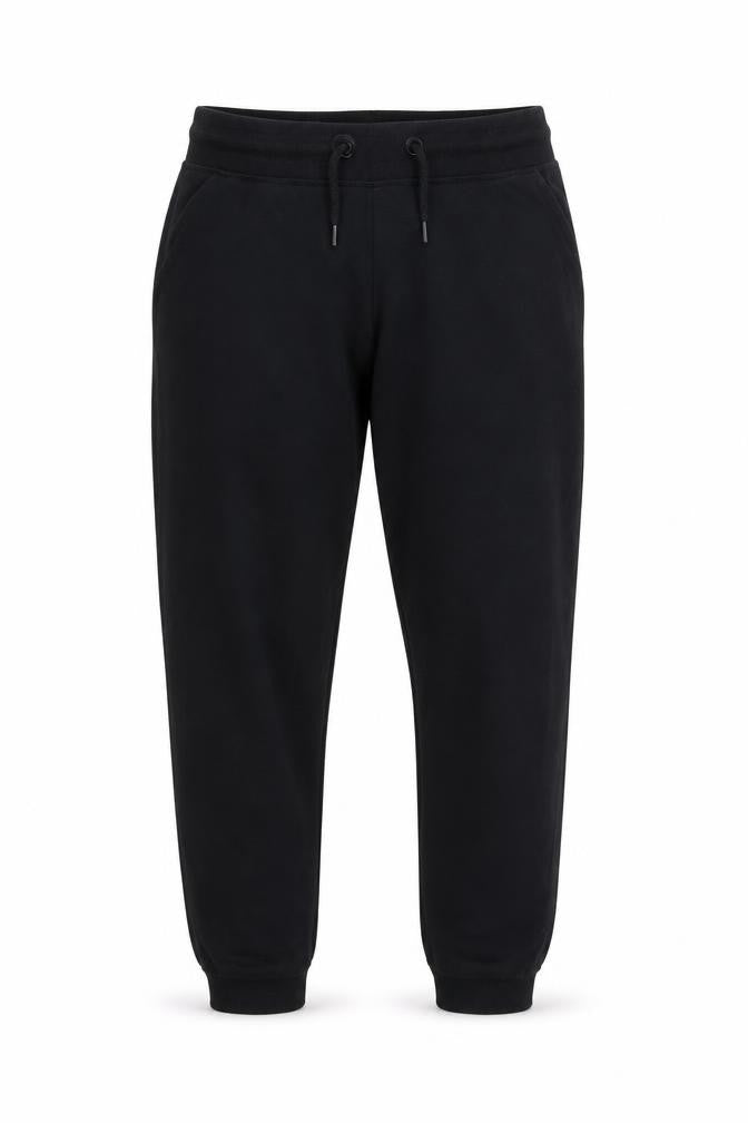 Front view of Primark women’s black sweatpants, size UK 6, 28-inch leg