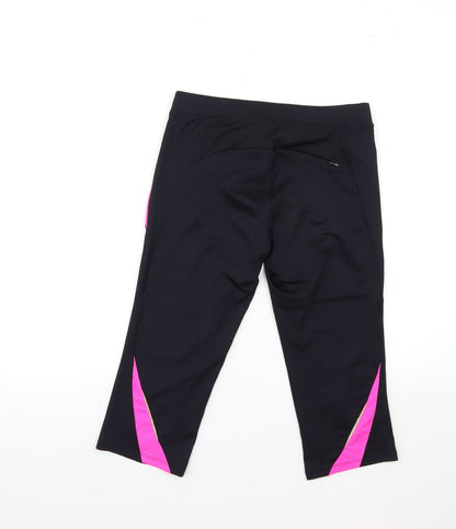 Marks and Spencer Womens Black   Compression Leggings Size 10 L17 in