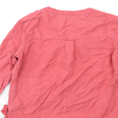 Womens UK Size 8 NEXT Red Basic Blouse