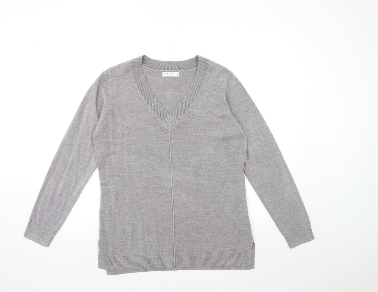 Womens UK Size 12 Papaya Gold Pullover Jumper