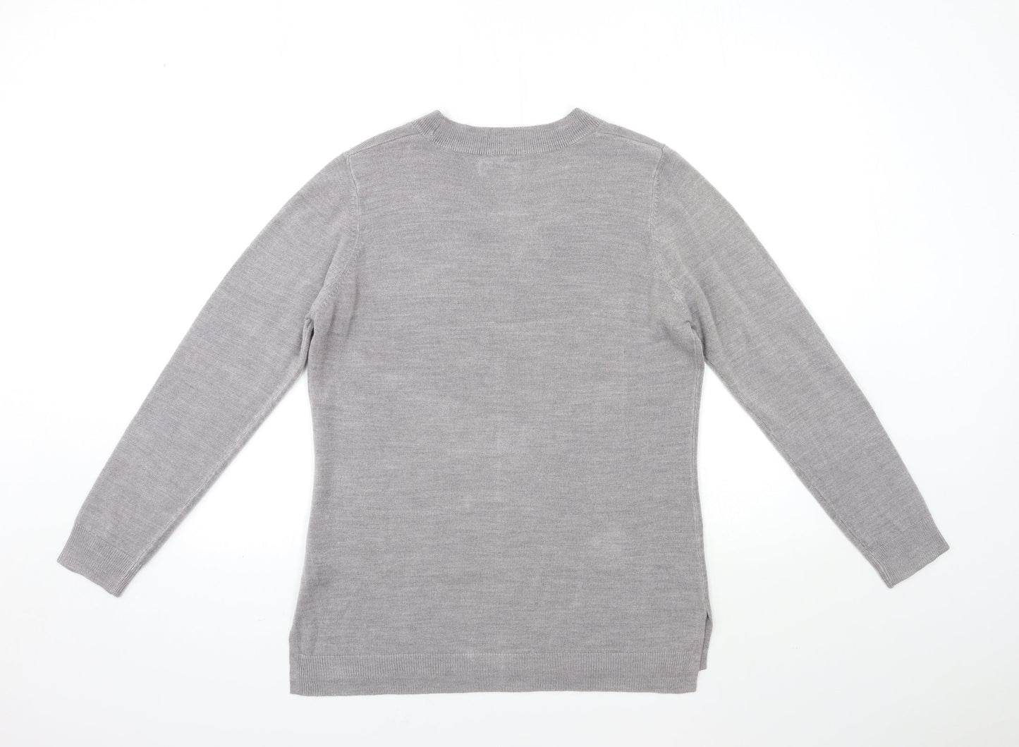 Womens UK Size 12 Papaya Gold Pullover Jumper