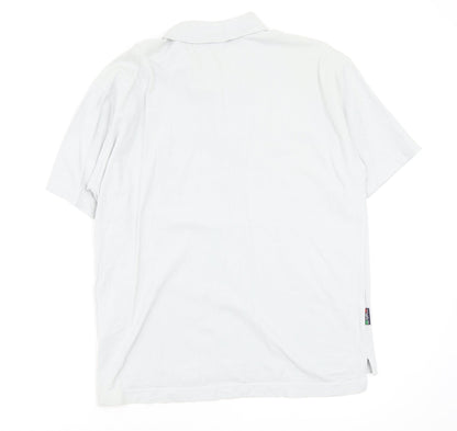 Lotto Mens Grey    Polo Size S