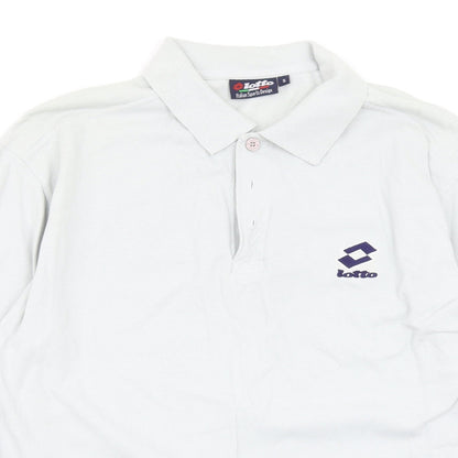 Lotto Mens Grey    Polo Size S