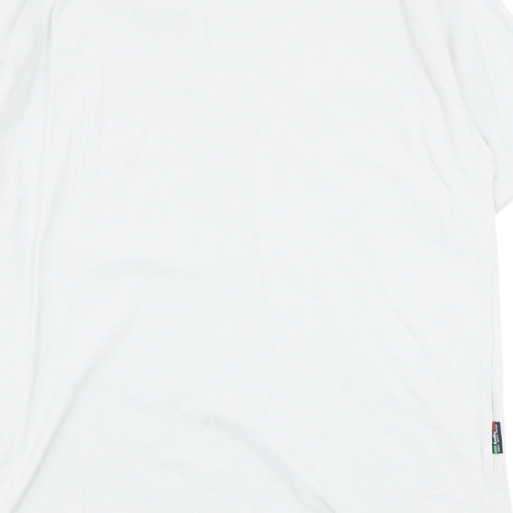 Lotto Mens Grey    Polo Size S