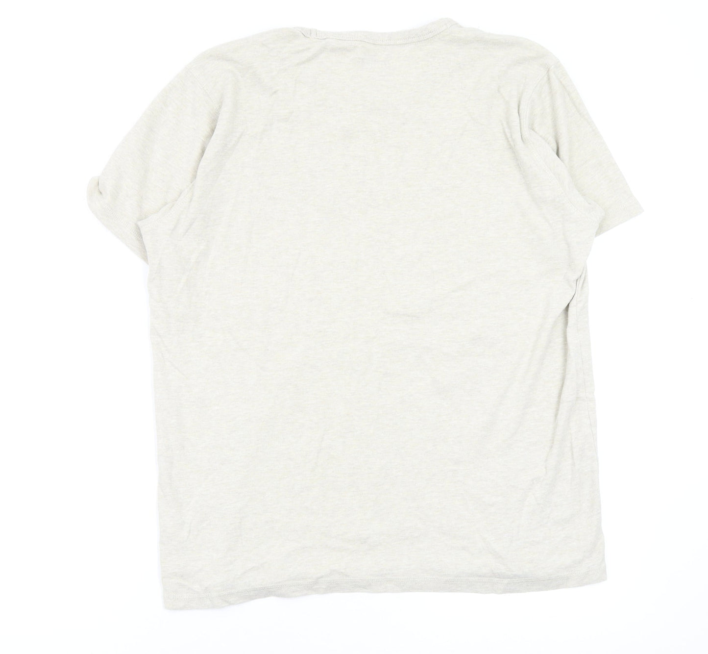 NEXT Mens Beige    T-Shirt Size L