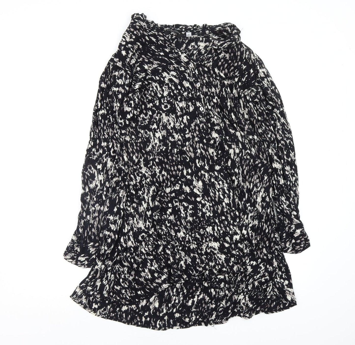 Dorothy Perkins Womens Multicoloured Geometric  Fit & Flare  Size 10