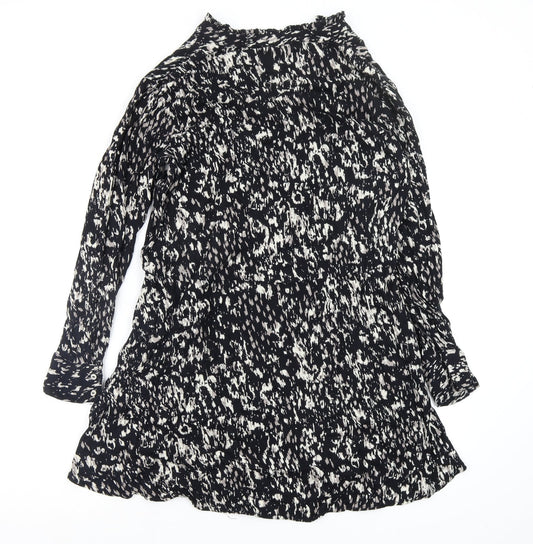 Dorothy Perkins Womens Multicoloured Geometric  Fit & Flare  Size 10