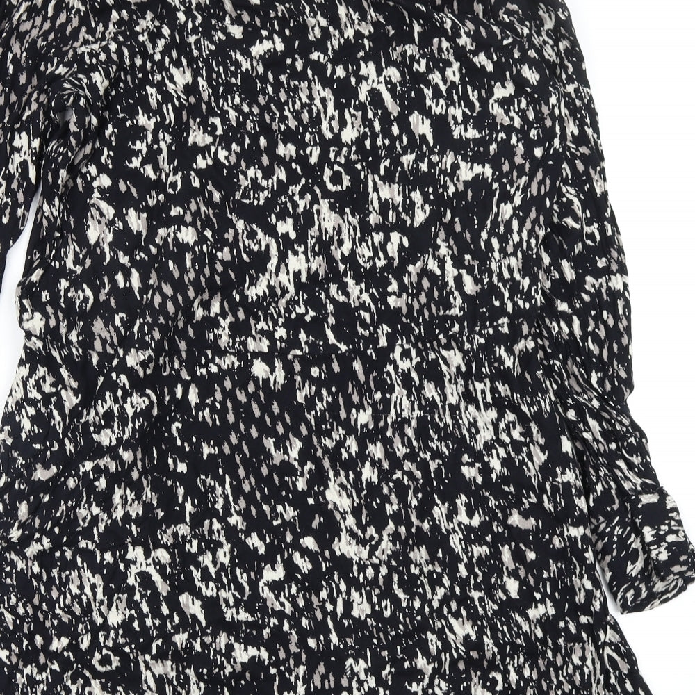 Dorothy Perkins Womens Multicoloured Geometric  Fit & Flare  Size 10