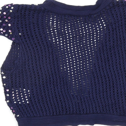 zingara Womens Blue   Cardigan Jumper Size 12