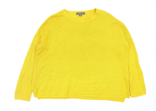Primark Womens Yellow   Pullover Jumper Size 10