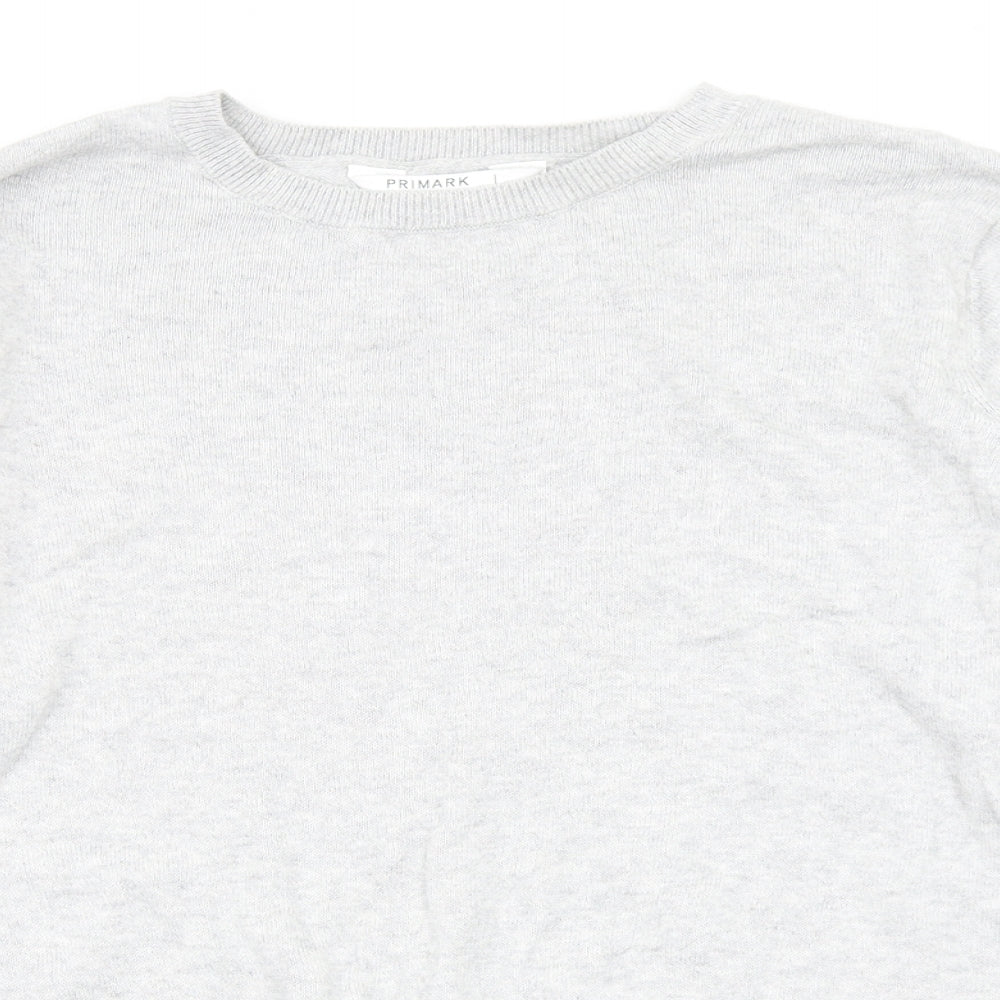 Primark Womens Grey   Pullover Jumper Size 14