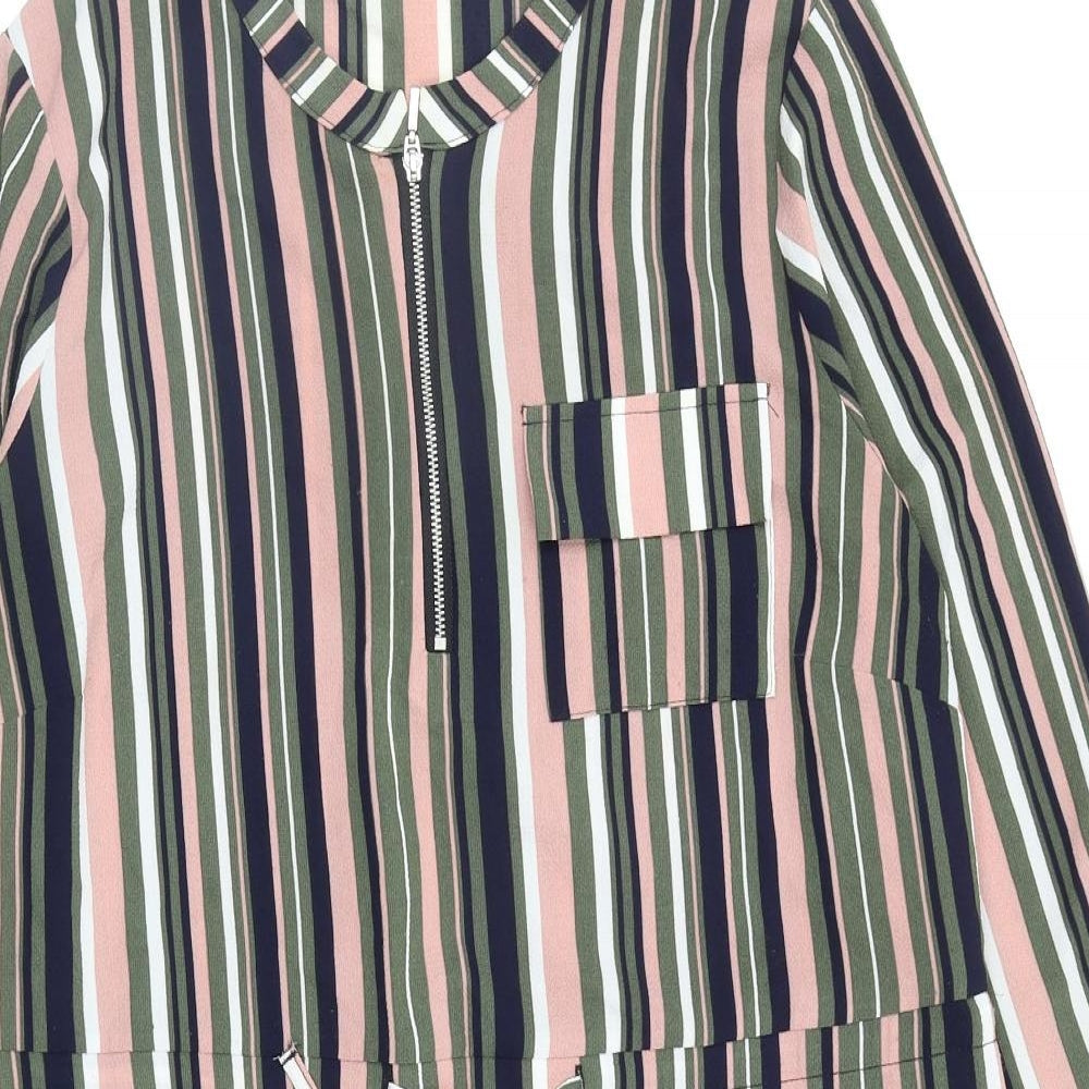 Papaya Womens Multicoloured Striped  Fit & Flare  Size 12