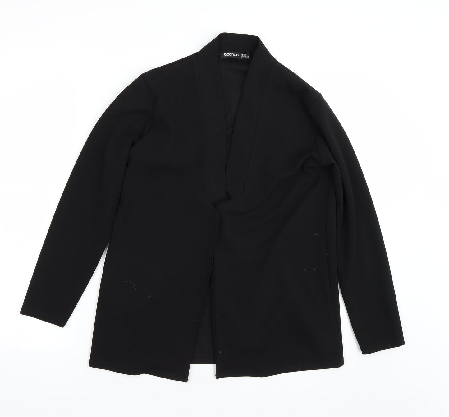 Boohoo Womens Black   Jacket Suit Size 10