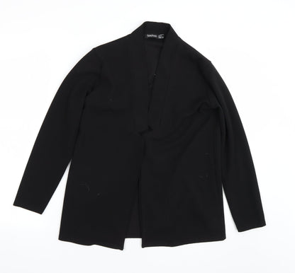 Boohoo Womens Black   Jacket Suit Size 10