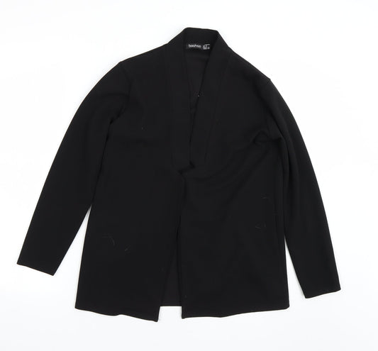 Boohoo Womens Black   Jacket Suit Size 10