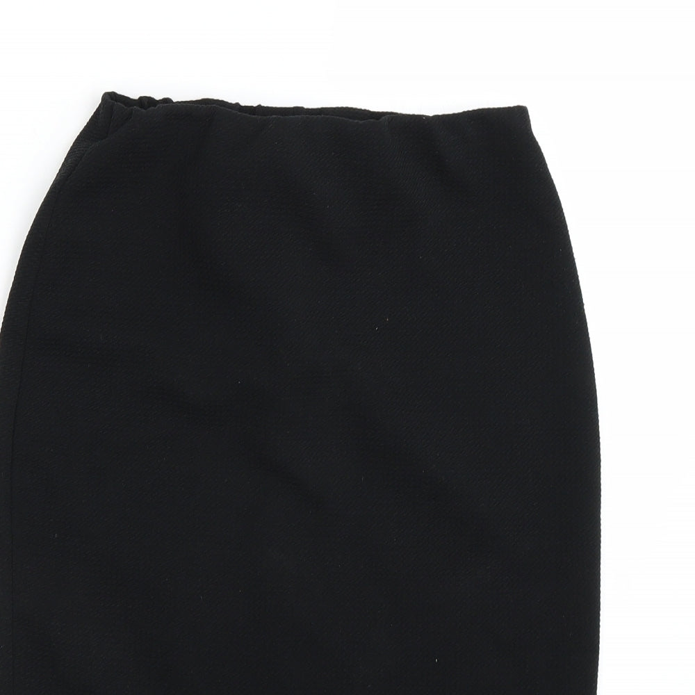 Papaya Womens Black   Bandage Skirt Size 8