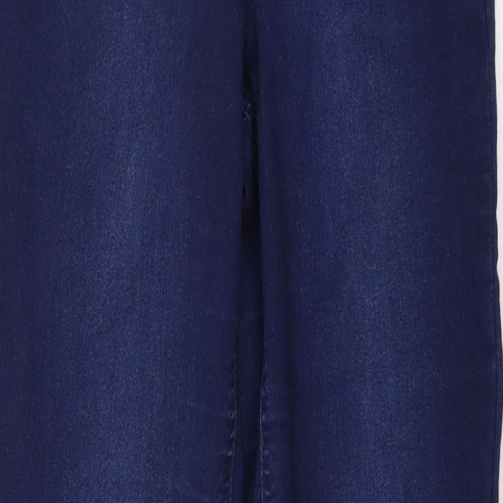 F&F  Womens Blue   Jegging Trousers Size 8 L26 in