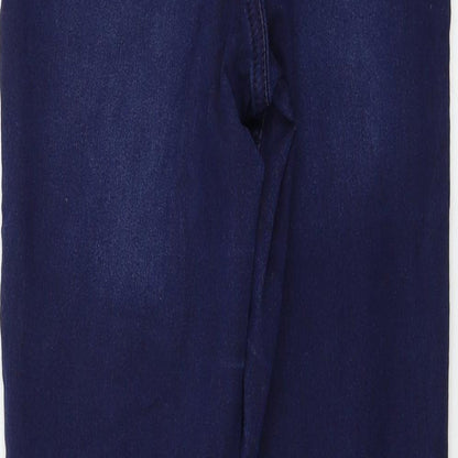 F&F  Womens Blue   Jegging Trousers Size 8 L26 in