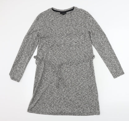 Topshop  Womens Grey   A-Line  Size 8