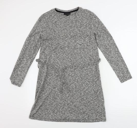 Topshop  Womens Grey   A-Line  Size 8