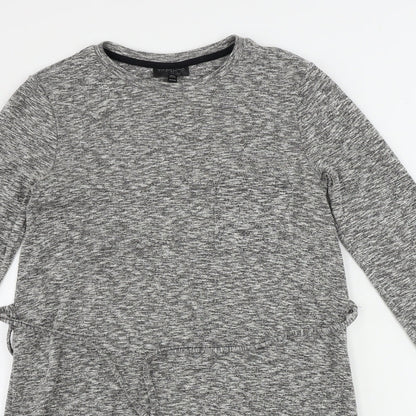 Topshop  Womens Grey   A-Line  Size 8
