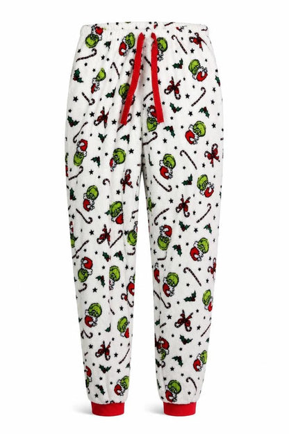 Front view of Preworn women’s white trousers, size UK 30, in, 27-inch leg