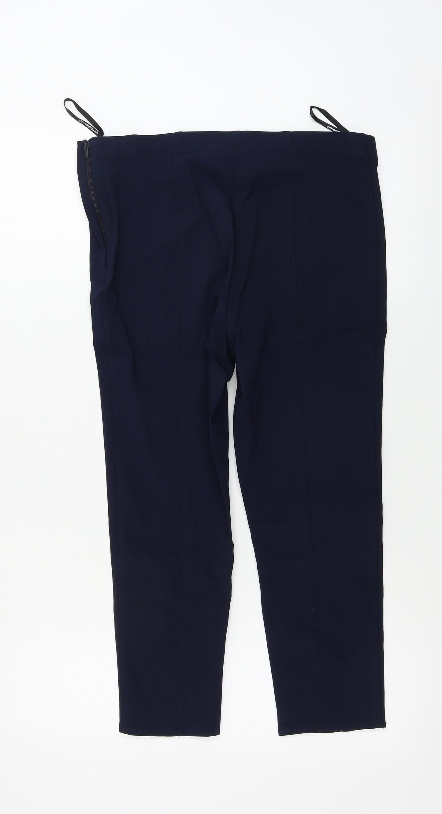 Womens UK Size 12 Atmosphere Regular Fit  Blue Trousers