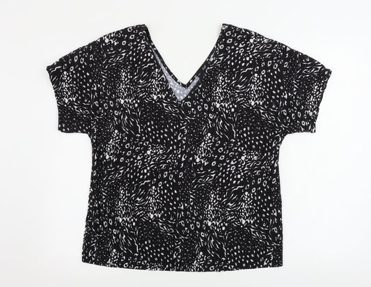 F&F  Womens Black   Basic Blouse Size 10